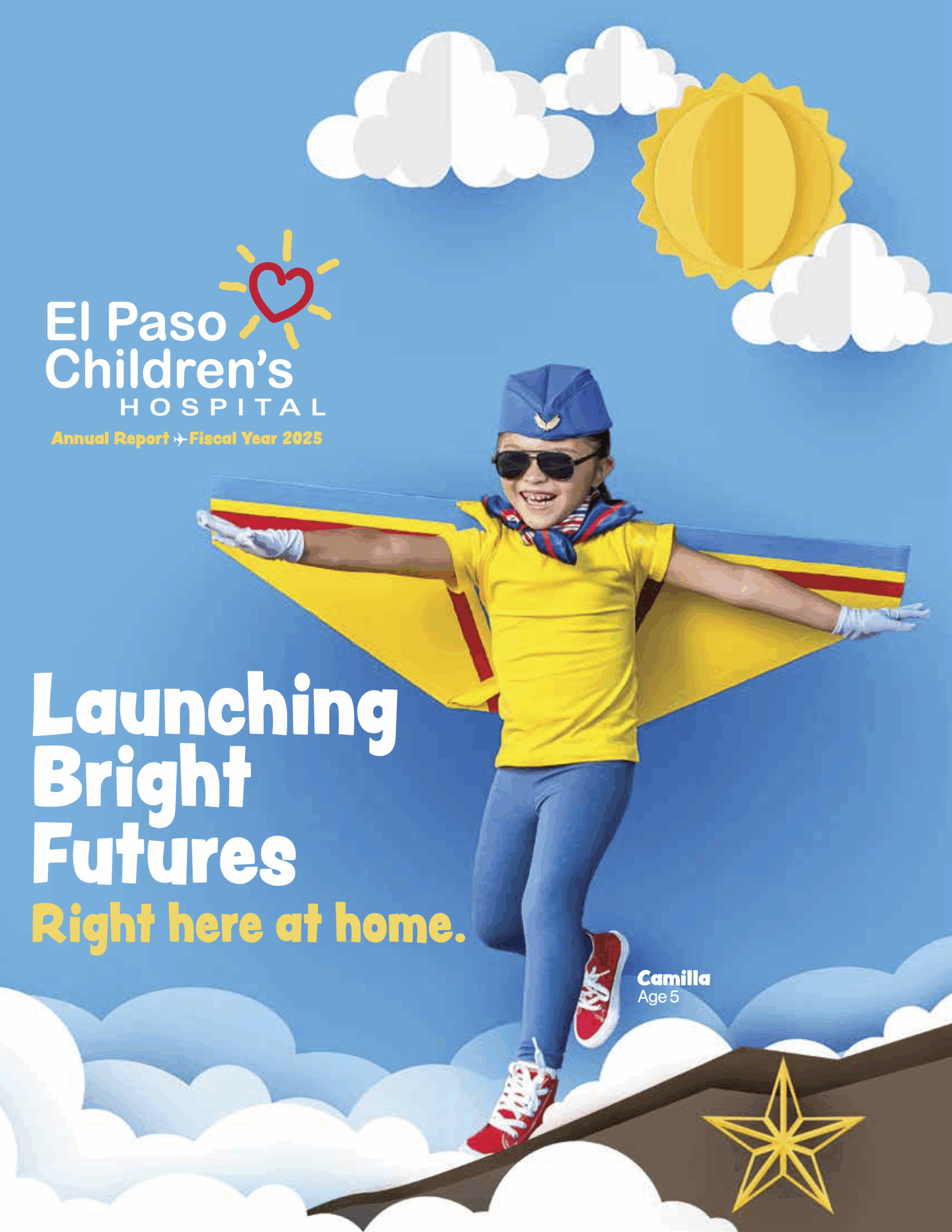 PDF Cover with text: "Annual Report Fiscal Year 2024. El Paso's Next Generation: Ready to lead."
